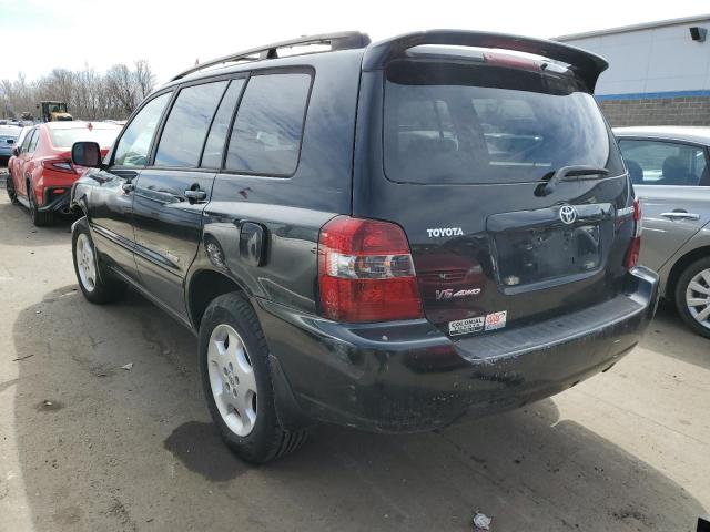 JTEEP21A670231317 - 2007 TOYOTA HIGHLANDER SPORT BLACK photo 2