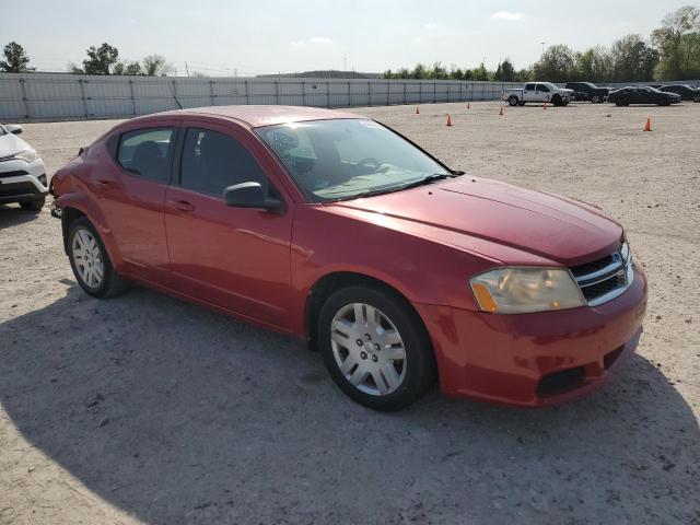 1B3BD4FB4BN515393 - 2011 DODGE AVENGER EXPRESS 红色 照片 4