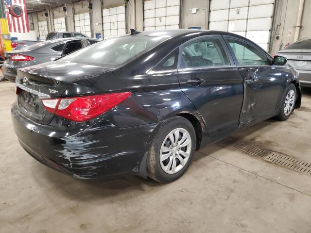 5NPEB4AC7BH272258 - 2011 HYUNDAI SONATA GLS BLACK photo 3