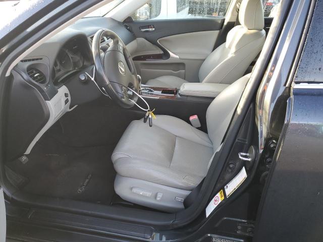 JTHBK262775041471 - 2007 LEXUS IS 250 GRAY photo 7