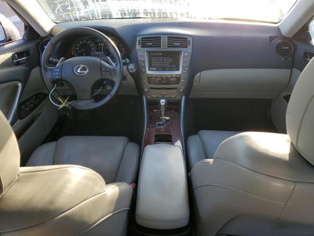 JTHBK262775041471 - 2007 LEXUS IS 250 GRAY photo 8