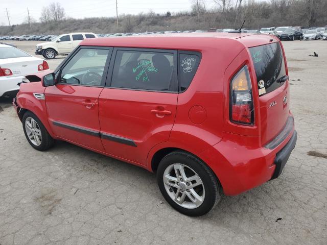 KNDJT2A23B7236224 - 2011 KIA SOUL + RED photo 2