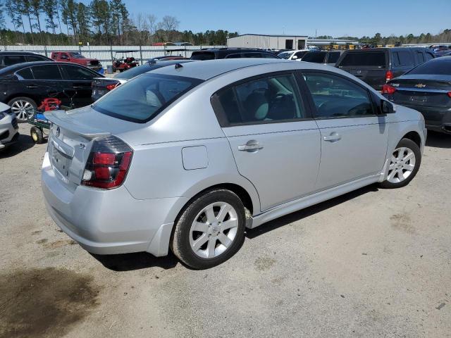 3N1AB6AP6AL629833 - 2010 NISSAN SENTRA 2.0 SILVER photo 3