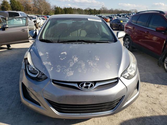 5NPDH4AE4FH620776 - 2015 HYUNDAI ELANTRA SE SILVER photo 5