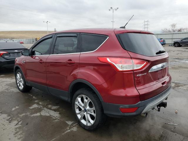 1FMCU9H91DUC96035 - 2013 FORD ESCAPE SEL RED photo 2