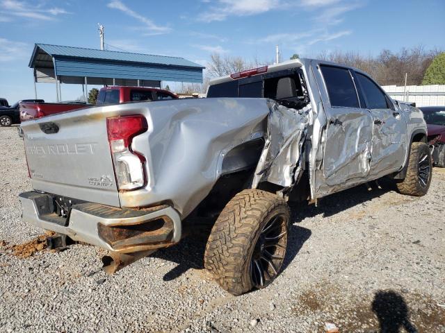 2GC4YREY5P1723645 - 2023 CHEVROLET SILVERADO K2500 HIGH COUNTRY SILVER photo 3