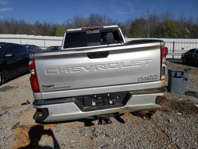 2GC4YREY5P1723645 - 2023 CHEVROLET SILVERADO K2500 HIGH COUNTRY SILVER photo 6