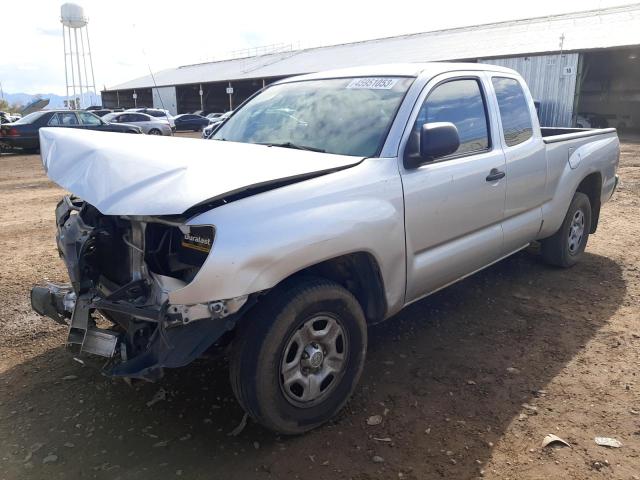 5TETX22N47Z382895 - 2007 TOYOTA TACOMA ACCESS CAB ვერცხლისფერი ფოტო 1