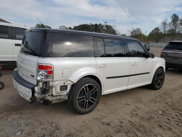 2FMGK5C86EBD29049 - 2014 FORD FLEX SEL WHITE photo 3