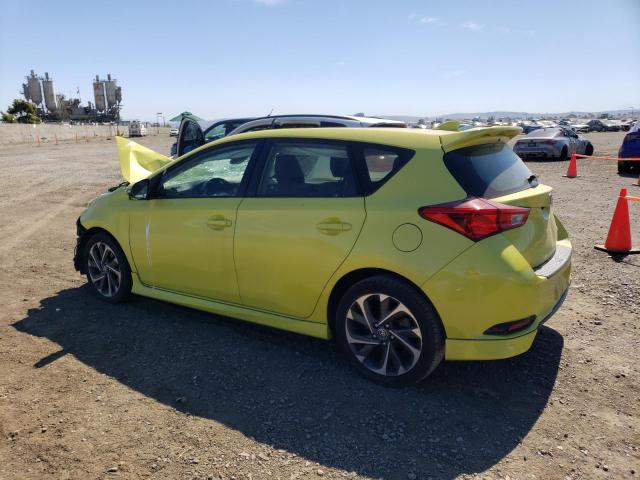 JTNKARJE3HJ545096 - 2017 TOYOTA COROLLA IM YELLOW photo 2