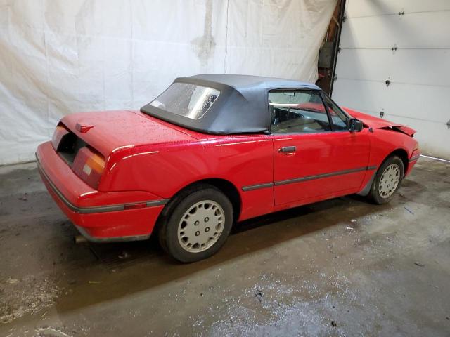 6MPCT01Z8M8622962 - 1991 MERCURY CAPRI RED photo 3