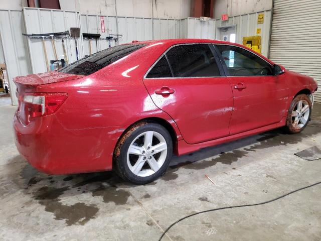 4T1BF1FK3CU627435 - 2012 TOYOTA CAMRY BASE RED photo 3