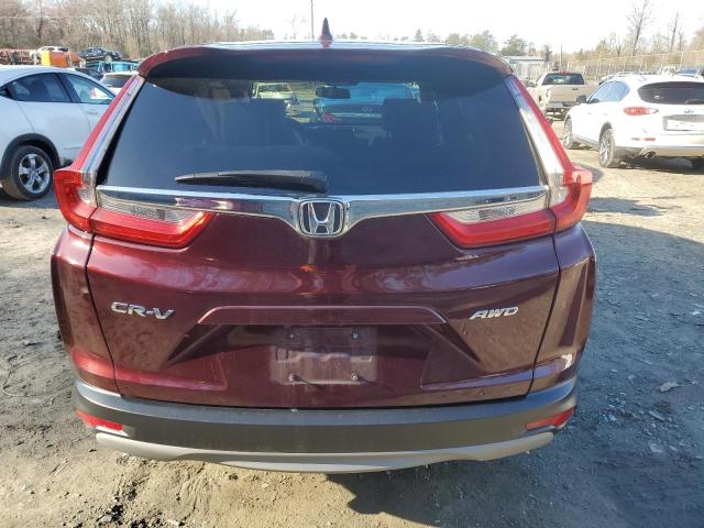 2HKRW2H83HH606063 - 2017 HONDA CR-V EXL BURGUNDY photo 6