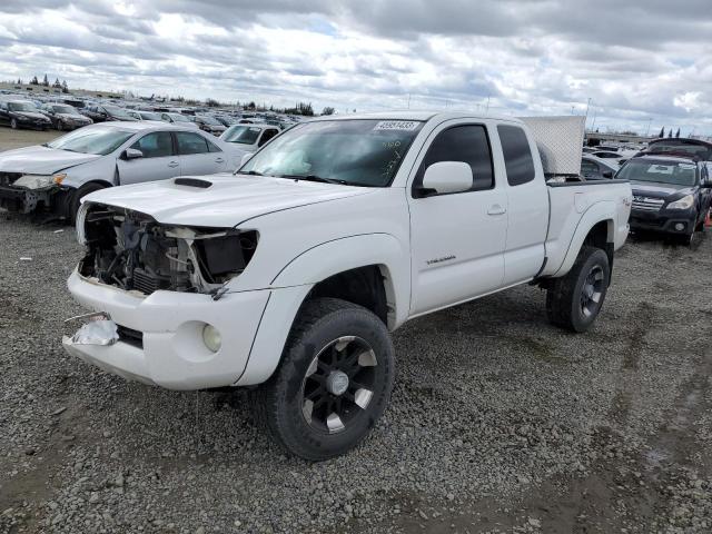 5TETU62N07Z454921 - 2007 TOYOTA TACOMA PRERUNNER ACCESS CAB WHITE photo 1