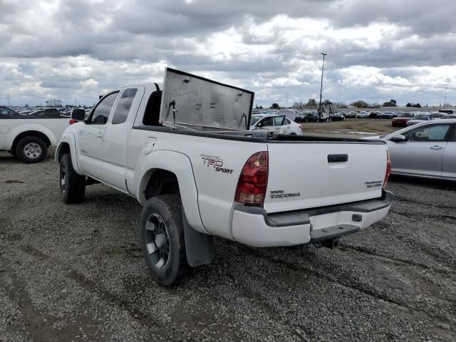 5TETU62N07Z454921 - 2007 TOYOTA TACOMA PRERUNNER ACCESS CAB WHITE photo 2