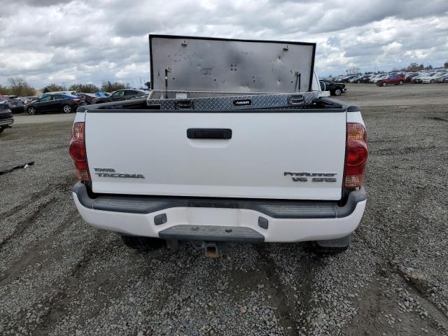 5TETU62N07Z454921 - 2007 TOYOTA TACOMA PRERUNNER ACCESS CAB WHITE photo 6