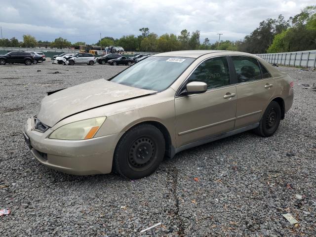 1HGCM563X4A093224 - 2004 HONDA ACCORD LX TAN photo 1