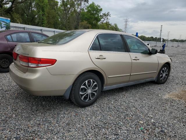 1HGCM563X4A093224 - 2004 HONDA ACCORD LX TAN photo 3