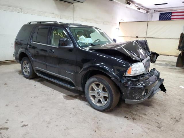 5LMEU88H75ZJ28332 - 2005 LINCOLN AVIATOR 黑色 照片 4