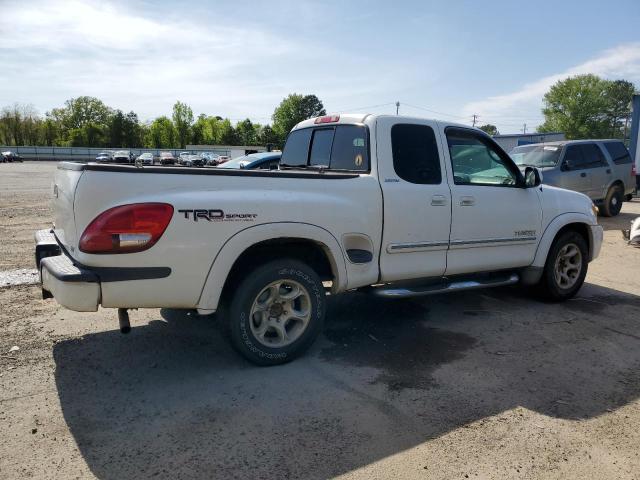 5TBRT38163S380193 - 2003 TOYOTA TUNDRA ACCESS CAB LIMITED WHITE photo 3