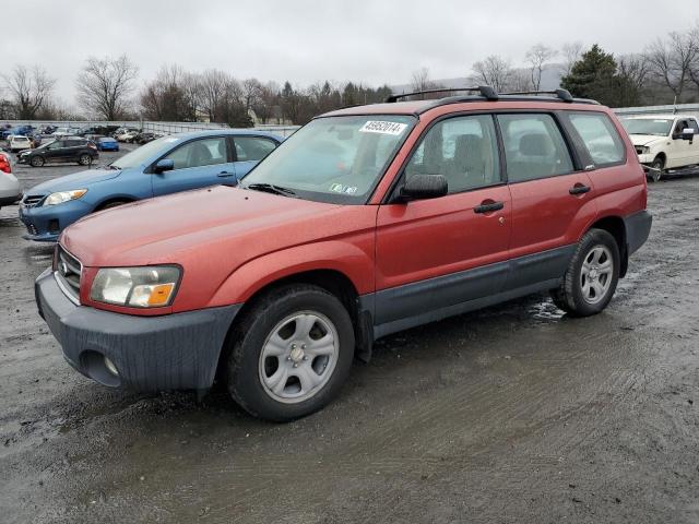 JF1SG63623H749160 - 2003 SUBARU FORESTER 2.5X RED photo 1