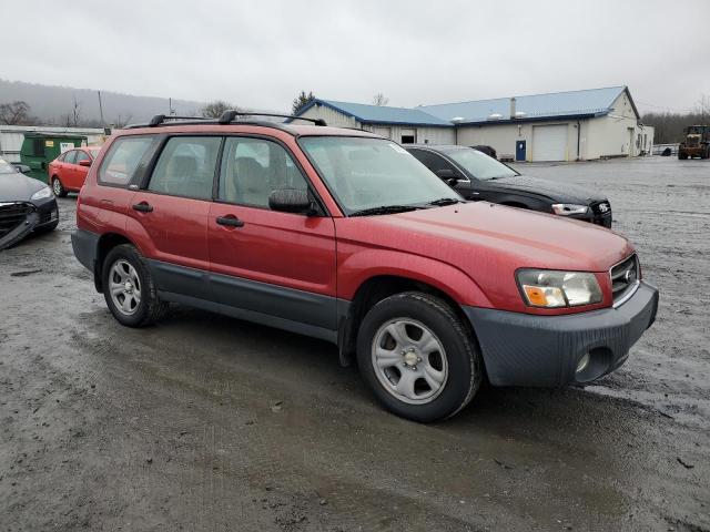 JF1SG63623H749160 - 2003 SUBARU FORESTER 2.5X RED photo 4