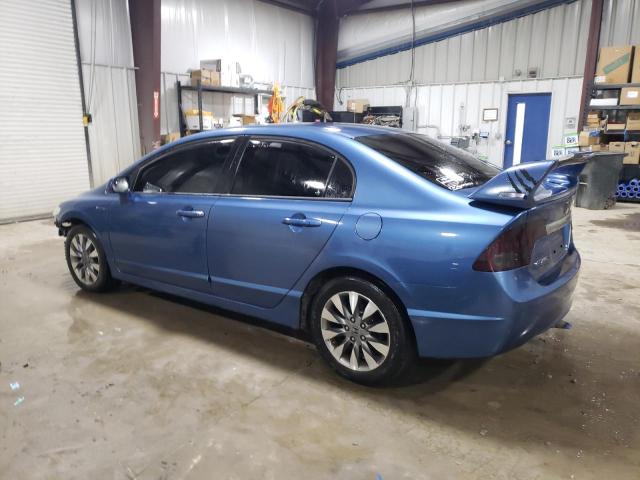 1HGFA16859L007081 - 2009 HONDA CIVIC EX BLUE photo 2