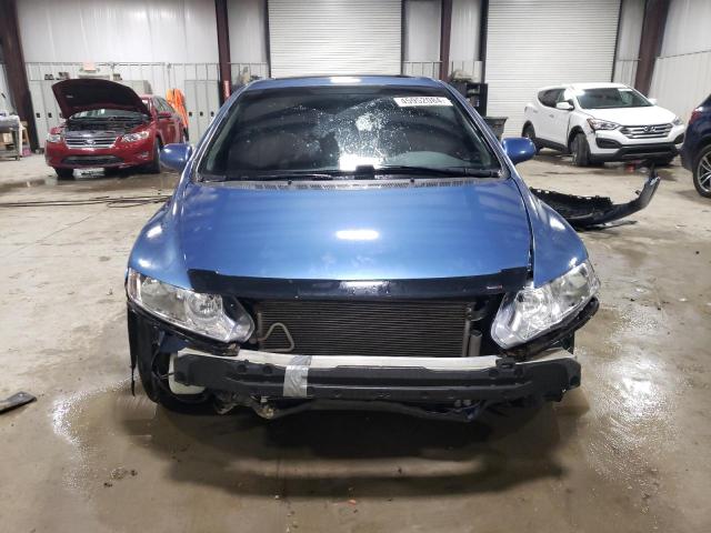 1HGFA16859L007081 - 2009 HONDA CIVIC EX BLUE photo 5