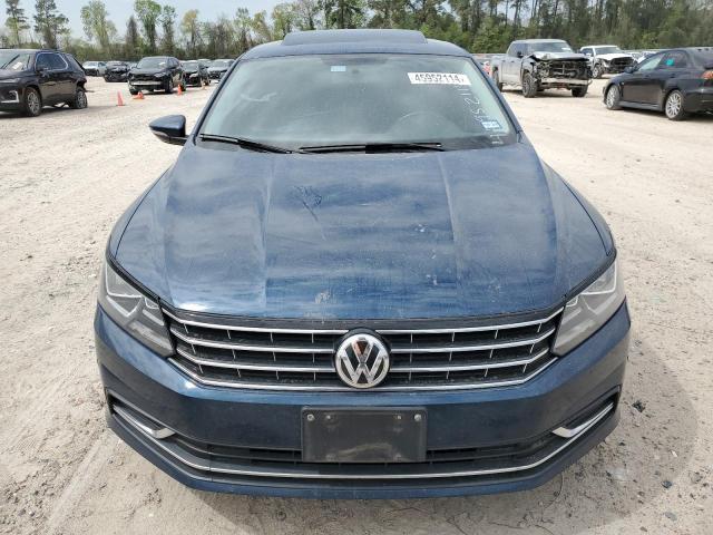 1VWLA7A3XKC009430 - 2019 VOLKSWAGEN PASSAT WOLFSBURG BLUE photo 5