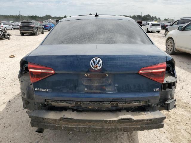 1VWLA7A3XKC009430 - 2019 VOLKSWAGEN PASSAT WOLFSBURG BLUE photo 6