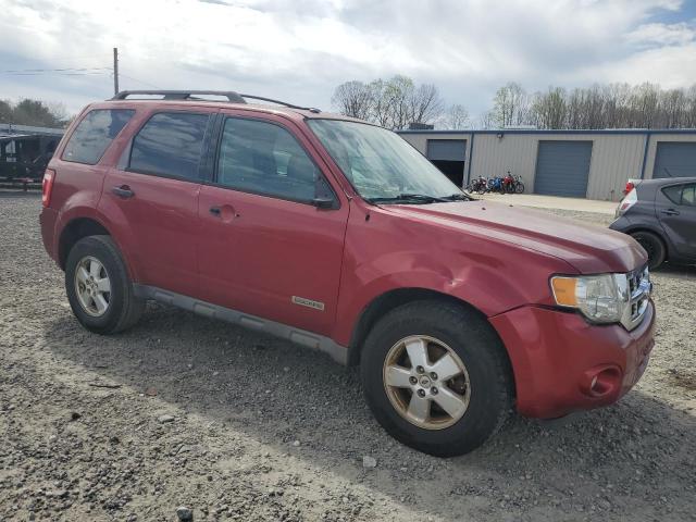 1FMCU03Z08KE49881 - 2008 FORD ESCAPE XLT RED photo 4