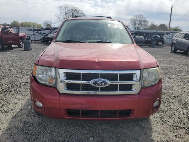 1FMCU03Z08KE49881 - 2008 FORD ESCAPE XLT RED photo 5