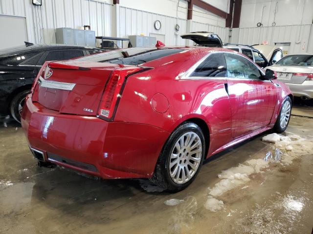 1G6DL1ED8B0109158 - 2011 CADILLAC CTS PERFORMANCE COLLECTION RED photo 3