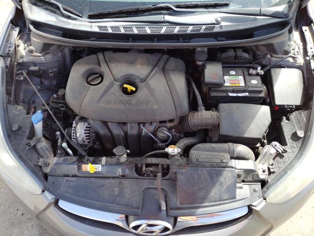 5NPDH4AE7DH370933 - 2013 HYUNDAI ELANTRA GLS GRAY photo 11