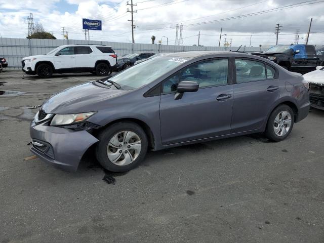 19XFB4F30FE200695 - 2015 HONDA CIVIC HYBRID L GRAY photo 1