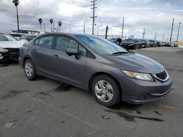 19XFB4F30FE200695 - 2015 HONDA CIVIC HYBRID L GRAY photo 4