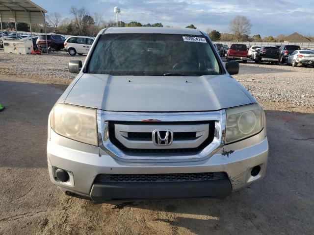 5FNYF3H28BB020204 - 2011 HONDA PILOT LX SILVER photo 5