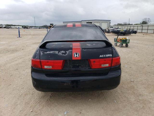 1HGCM56445A120783 - 2005 HONDA ACCORD LX BLACK photo 6