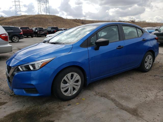 3N1CN8BV6LL916133 - 2020 NISSAN VERSA S BLUE photo 1