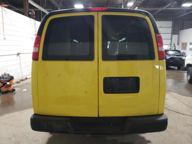 1GCWGBFF5H1248196 - 2017 CHEVROLET EXPRESS G2 YELLOW photo 6