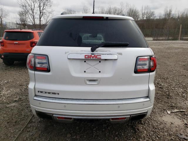 1GKKRTKD5GJ133975 - 2016 GMC ACADIA DENALI WHITE photo 6