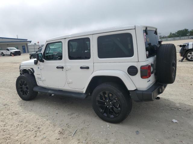 1C4JJXP67MW658471 - 2021 JEEP WRANGLER U SAHARA 4XE WHITE photo 2