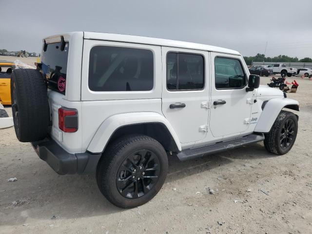 1C4JJXP67MW658471 - 2021 JEEP WRANGLER U SAHARA 4XE WHITE photo 3