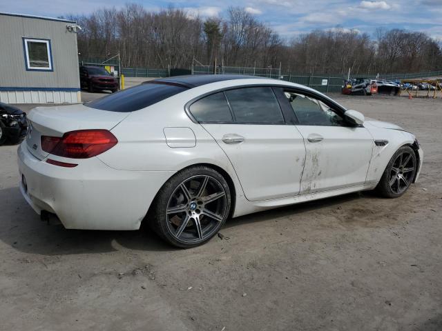 WBS6C9C58ED467155 - 2014 BMW M6 GRAN COUPE WHITE photo 3