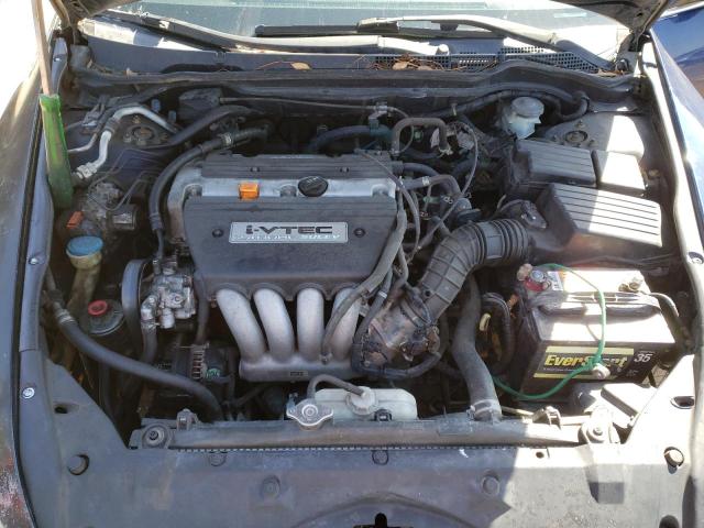 1HGCM56455A121683 - 2005 HONDA ACCORD LX BLUE photo 11