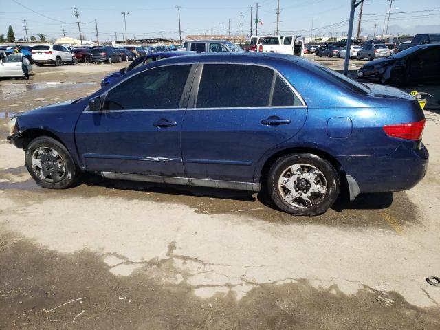 1HGCM56455A121683 - 2005 HONDA ACCORD LX BLUE photo 2