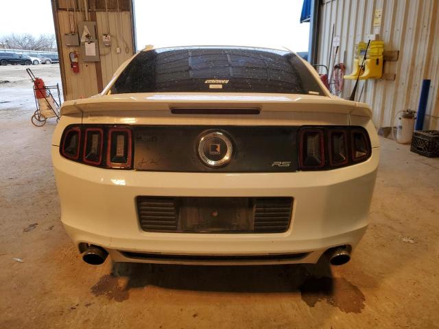 1ZVBP8AM4E5227249 - 2014 FORD MUSTANG WHITE photo 6