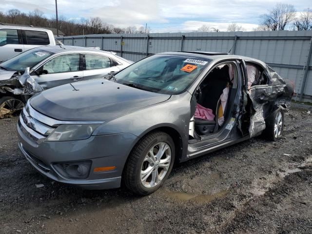 3FAHP0HA3CR330656 - 2012 FORD FUSION SE GRAY photo 1