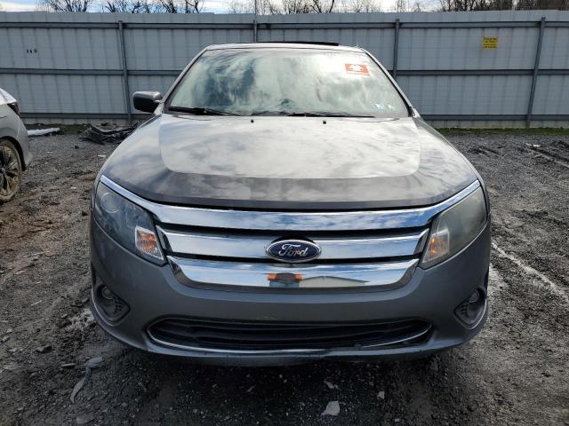 3FAHP0HA3CR330656 - 2012 FORD FUSION SE GRAY photo 5