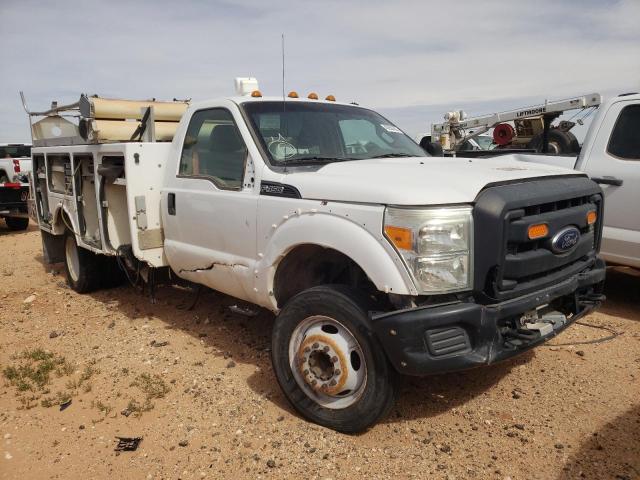 1FDUF4GY0FEA65876 - 2015 FORD F450 SUPER DUTY WHITE photo 4